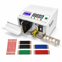 Machine de découpe et de dénudage de câbles entièrement automatique de précision pour la fabrication de faisceaux de câbles électroniques