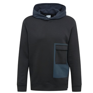 Sudaderas Extra Grandes para Hombre, Estilo Casual Urbano, Sudadera con Capucha de Manga Larga, Mezcla de Algodón, Corte Holgado - Product Image 1