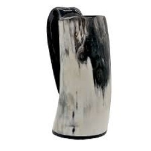 Elegante Jarra de Cerveza con Forma de Cuerno de Buey, 100% Natural, Pulida, de Alta Calidad, Acepta Logotipo Personalizado, DIY - Product Image 2