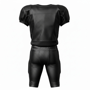 Premium Custom Made American Football Uniform Sublimation Breathable Compression Fit Jersey Set For College High <b>School</b> - Product Image 4