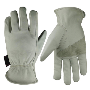 Guantes de Trabajo de Cuero para Invierno, Transpirables, Tejido Suave, Guantes de Seguridad para Tareas de Ensamblaje Diarias Precisas - Product Image 1