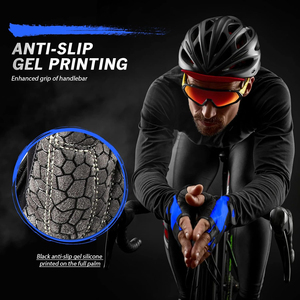 Guantes Profesionales de Halterofilia con Logotipo Personalizado y Soporte Largo para Muñeca – Guantes de Gimnasio de Microfibra Transpirable Perforada – Antideslizantes - Product Image 5