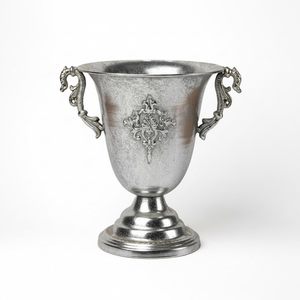 Jarrón Alto de Metal Decorativo para Flores, Acabado Antiguo, Moderno y Elegante, para Decoración del Hogar, Sala de Estar, Mesa, Oficina o Estante - Product Image 6