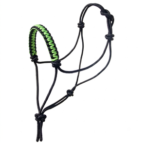 HM GLOBAL Corde en nylon tressé PP couleur personnalisée, durable, pour étrier western et collier de tête de cheval, équipement d'entraînement - Product Image 1
