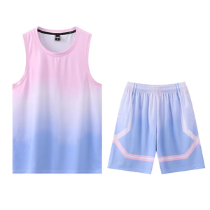 Uniformes de Baloncesto de Diseño de Fábrica, Conjuntos Cortos Transpirables, Uniformes de Equipo con Sublimación, Hechos a Medida, Tallas Grandes - Product Image 1