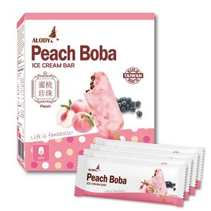 ไอศกรีมพีช Boba คุณภาพระดับพรีเมี่ยมพร้อมสารปรุงแต่งน้ำตาลคาราเมลน้ำตาลอ่อนในกล่องจากผู้จำหน่ายจากไต้หวัน - Product Image 6