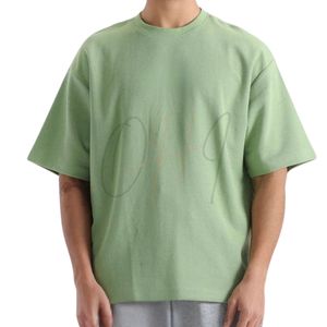 Camiseta de Hombre de Algodón 100% de Alta Calidad, Cuello Redondo, Corte Regular, con Logotipo Personalizado, Transpirable y de Secado Rápido, Superventas - Product Image 1