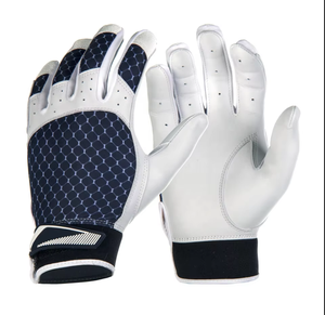 Gants de frappe de baseball pour hommes, entièrement enveloppants, avec logo personnalisé, en cuir léger et durable, fermeture ambidextre, vente en gros - Product Image 5