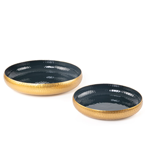 Bol de service en aluminium pour marque privée, pour une décoration intérieure moderne, alliant fonctionnalité et design sophistiqué - Product Image 2