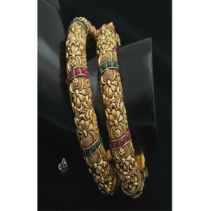 Brazaletes Abribles de Diseño Moderno con Acabado Dorado Mate de Primera Calidad, Estilo Tradicional, Moissanita, Latón, para Mujer, para Bodas - Product Image 2