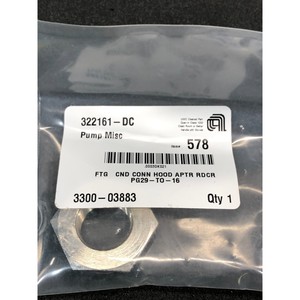 2 AMAT 3300-03883 FTG CND CONN HOOD APTR RDCR - Equipo y Piezas de Semiconductores de Confianza de la Marca Global Legacy - Product Image 1