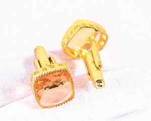 Boutons de manchette pour hommes en gros |   Boutons de manchette en métal personnalisés pour mariage, affaires et tenues formelles, bijoux de mariage en gros - Product Image 2