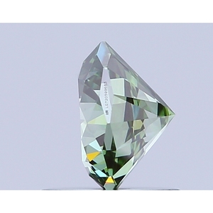 Diamant de laboratoire de 0,9 carat, vert intense fantaisie, taille octogonale, VS1, avec certificat IGI, couleur D-F, clarté VVS-VS, personnalisable - Product Image 2