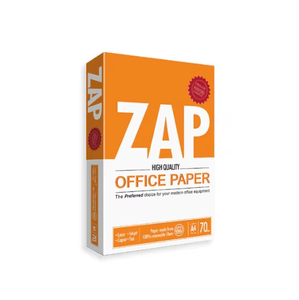 Supplier Of Office <b>Papers</b> Offering ZAP A4 Copy <b>Paper</b> With Clean Cutting Smooth Pages Protective Packing For Import Buyers - Product Image 1