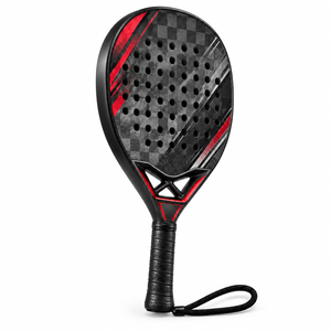 Raqueta de Pádel Híbrida de Carbono 12K con Núcleo de EVA en Forma de Lágrima y Empuñadura de PU Antideslizante para Deportes Profesionales y Colecciones Personalizadas - Product Image 2