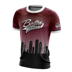 เสื้อคอร์นโฮลแบบกำหนดเองเสื้อโปโลคอร์นโฮลแบบมีกระเป๋าสำหรับทีม - Product Image 1