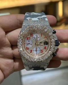 Montre de luxe personnalisée de qualité supérieure avec fond gravé, idéale pour les cadeaux d'entreprise, disponible au prix de gros. - Product Image 6