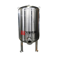 Cuve de Fermentation de Bière en Acier Inoxydable SS316L Norme JIS Contrôle de la Levure Capacité 200L Production d'Alcool Pompe et Récipient sous Pression
