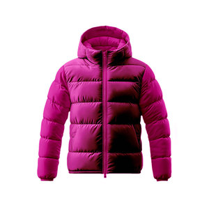 Chaquetas Acolchadas Personalizadas de Alta Calidad, Chaqueta Acolchada de Doble Cara para Invierno, Chaqueta con Capucha Desmontable Brillante para Hombre - Product Image 4