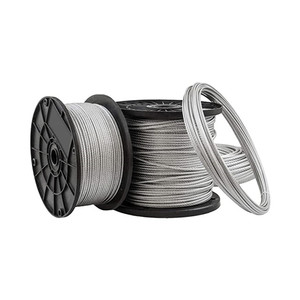 Venta Directa de Fábrica, Hecho en China, Cable de Acero Inoxidable AISI 304 de Grado Marino 7x19, Flexible, Acabado 2B, ISO9001 - Product Image 2