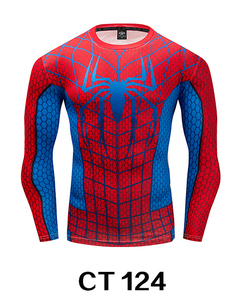 Camiseta Deportiva de Manga Larga de Secado Rápido con Diseños de Sublimación 3D, Camiseta de Compresión para Gimnasio, Rashguards Deportivos - Product Image 3