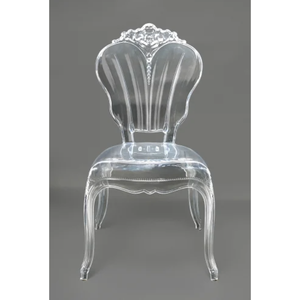 Silla de Comedor Transparente de Cristal, Silla Moderna de Acrílico para Hogar, Hotel y Salones de Eventos - Product Image 6