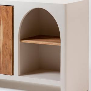 Aparador Arqueado de Madera Vandana Arista Lyra para Interiores Modernos y Elegantes, Ideal para Interiores y Exteriores - Product Image 2