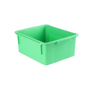 Contenedor de Almacenamiento de Plástico Rectangular Apilable Ecológico, Impresión por Transferencia de Calor, Grosor de 4 mm, Verde Azul, PP, Contenedor Doméstico - Product Image 2