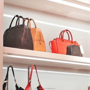 Moderne pour présentoir de sac à main en métal pour la publicité au détail avec logo personnalisé - Product Image 3