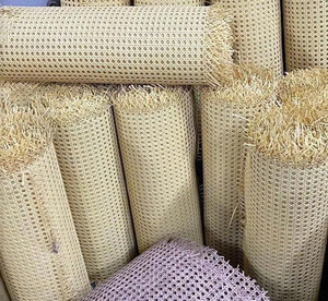 Ratán Blanco Blanqueado, Ratán de Plástico, Ratán PE, Tejido Hexagonal, Ratán Sintético Blanco Barato, Mimbre de Ratán, Ratán de Plástico Vietnam - Product Image 4