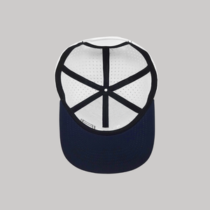 Vietnam High-quality 5 Panels <b>Waterproof</b> Golf <b>Hats</b> for Outdoor Sports 3D Logo Embroidery Laser Cut Holes Decorative Rope - Product Image 6