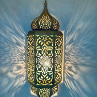 Applique Murale de Luxe Art Déco Faite à la Main en Fonte, pour Salon, Chambre, Mosquée, Hôtel - Idéale pour Mariage, Anniversaire, Pâques, Diwali
