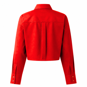 Chemise de bureau formelle pour femme NSPDK, chemise de travail professionnelle à manches longues boutonnée pour les réunions d'affaires et le port au bureau - Product Image 4
