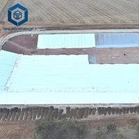 Membrane de stabilisation du sol à technologie de piquage à l'aiguille, tissu géotechnique, géotextile, coût par pied carré