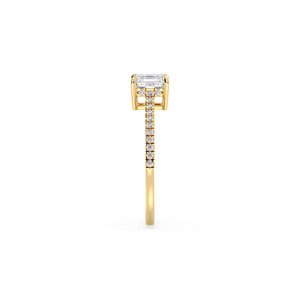 Bague de fiançailles solitaire en moissanite taille Asscher 1,3 carat pour femme, prix de gros usine REYES, certifiée GRA, bijoux fins - Product Image 5