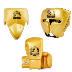 Protector Bucal de Cuero de Alta Calidad a Precio de Fábrica para Entrenamiento de MMA y Muay Thai, Equipo de Boxeo, Guantes de Boxeo, Protector de Cabeza y Protector Inguinal - Product Image 2
