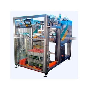 Palettiseur robotisé de qualité supérieure pour l'emballage industriel, personnalisable pour les bouteilles en verre, en plastique et en PET, haute vitesse - Product Image 4