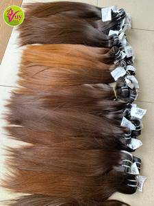 High Quality Single Donor Bone Straight Brown Virgin <b>Hair</b> HD for Lace Front Bob <b>Wigs</b> Vietnamese <b>Hair</b> - Product Image 3