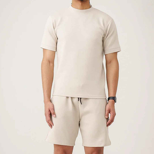Stylish Summer Two Piece <b>Set</b> Summer Lounge for men's summer <b>set</b> Short Sleeve Top and Shorts Vacation Outfit for Men Short <b>Set</b> - Product Image 4