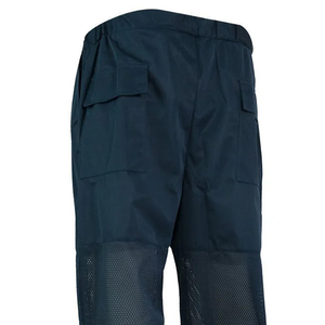 ADDAHAR ENTERPRISES Men's <b>Black</b> Workwear <b>Pants</b> Reflective Stripes Straight Fit Midweight Corduroy Eco-Friendly Waterproof Casual - Product Image 5