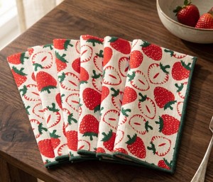 Serviettes de table jetables de haute qualité en pâte de bois vierge douce, 3 plis, absorbantes, 8 plis, pour Thanksgiving et Noël - Product Image 3