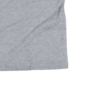 T-shirt graphique gris chiné pour jeunes, motif cercle, col rond, coton doux, manches courtes, vêtements décontractés pour enfants, mode quotidienne - Product Image 4