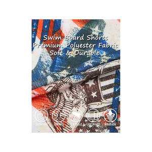 Shorts de Playa Personalizados de Poliéster para Hombre, Traje de Baño Corto con Bolsillo Trasero, Shorts de Natación - Product Image 3