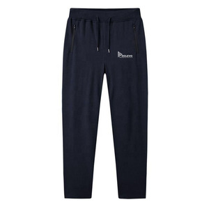 กางเกงวอร์มผู้ชายผ้าฟลีซแบบสบายๆ แห้งเร็ว ระบายอากาศดี ดีไซน์ทันสมัย รุ่น OEM เอวยางยืดพร้อมเชือกผูก เหมาะสำหรับฤดูหนาว - Product Image 3