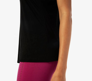 Ensemble de yoga tendance et respirant avec crop top à col halter – Vêtements de sport élégants pour la gym et le fitness (vente en gros) - Product Image 6