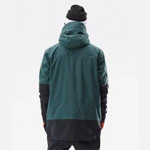 Combinaison de ski unisexe -Tex 10 000 mm imperméable, veste softshell de ski de fond, fermeture éclair, coupe-vent, capuche, respirante, isolation en polaire - Product Image 4