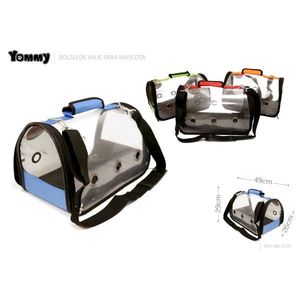 Bolsa de transporte transparente para mascotas Yommy de 36x23x22cm con asa para mascotas pequeñas - Product Image 2