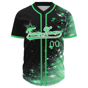Jersey de Béisbol de Punto Jacquard para Hombre Adulto, Patrón Texturizado, Tela Transpirable y Suave, Logotipo y Número Personalizados, MOQ Bajo, Venta al Por Mayor OEM - Product Image 1