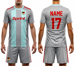 Maillots de football personnalisés pour adultes les plus vendus – Uniformes d'entraînement d'équipe en gros avec nom personnalisé, respirants et à séchage rapide - Product Image 2