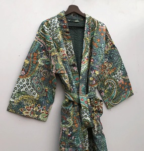 Nouvel arrivage de veste Kantha israélienne en coton Manteau de veste Kantha matelassé Manteau de veste bohème toutes saisons pour femmes - Product Image 4